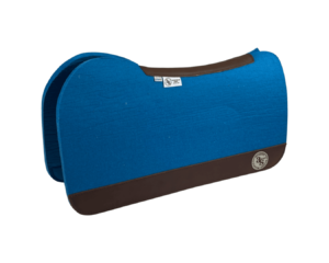 Evolution Pad – 30x30x3/4″ Element Wool – Malibu Plain Jane  - Brown wear leather