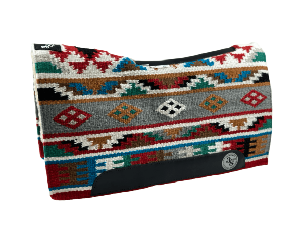 The Alltimate Show Pad – 30x34x5/8 – Element 100% Virgin Wool Base + Wool Fleece – Blanket top “Lisa”