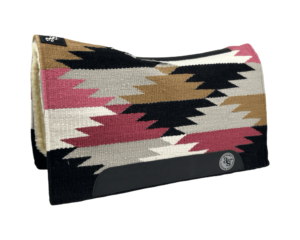 The Alltimate Show Pad - 30x34x5/8 - Element 100% Virgin Wool Base + Wool Fleece - Blanket top "Ruth Sweet"