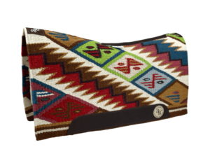 The Alltimate Show Pad - 30x34x5/8 - Element 100% Virgin Wool Base + Wool Fleece - Blanket top "Jodi"