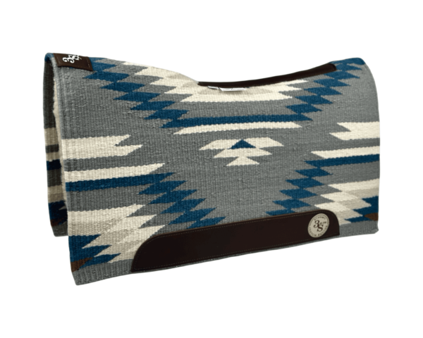 The Alltimate Show Pad - 30x34x5/8 - Element 100% Virgin Wool Base + Wool Fleece - Blanket top "Denver Jo"