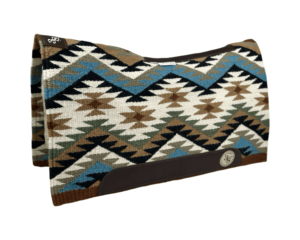 The Alltimate Show Pad - 30x34x5/8 - Element 100% Virgin Wool Base + Wool Fleece - Blanket top "Traci"