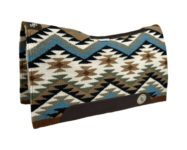 The Alltimate Show Pad - 30x34x5/8 - Element 100% Virgin Wool Base + Wool Fleece - Blanket top "Traci"