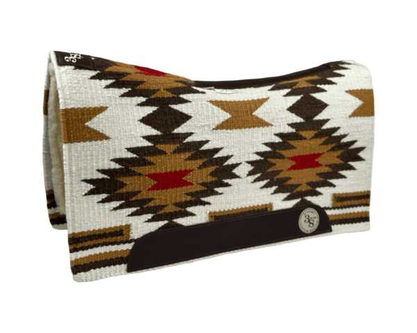 The Alltimate Show Pad - 30x34x5/8 - Element 100% Virgin Wool Base + Wool Fleece - Blanket top "JJ"