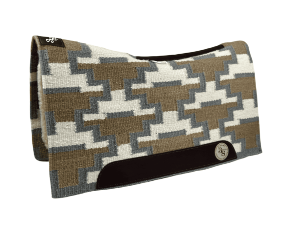 The Alltimate Show Pad - 30x34x5/8 - Element 100% Virgin Wool Base + Wool Fleece - Blanket top "Ali"