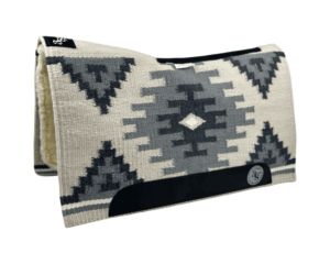 The Alltimate Show Pad - 30x34x5/8 - Element 100% Virgin Wool Base + Wool Fleece - Blanket top "Nicole R"