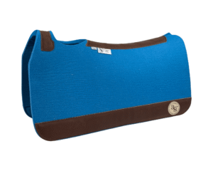 Tradition *HP* Pad – 30x30x3/4″ Element Wool – Malibu Plain Jane – Brown wear leather