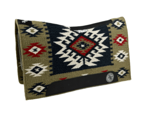 The Alltimate Show Pad – 28x32x5/8 – Element 100% Virgin Wool Base - Blanket top “Leslie” – SHORT size