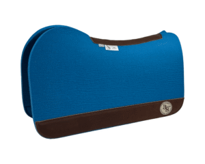 Evolution Pad – 28x30x3/4″ Element Wool – Malibu Plain Jane – Brown wear leather