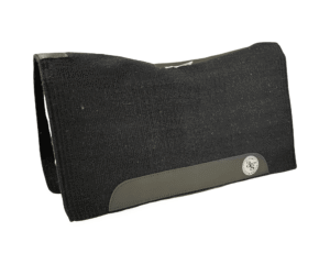 The Alltimate Show Pad – 30x34x5/8 – Element 100% Virgin Wool Base + Wool Fleece – Blanket top “Licorice”