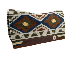 The Alltimate Show Pad – 30x34x5/8 – Element 100% Virgin Wool Base + Wool Fleece – Blanket top “Helen Madison”