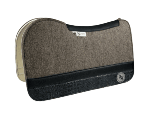 Evolution Pad – 28x30x3/4″ Fusion Felt – Steel Strip Duo #A8/28– Black spine leather