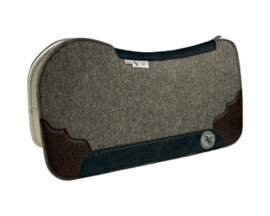 Evolution Pad – 30x30x3/4″ Fusion Felt – Steel Corner Duo #49/43 – Black wear leather