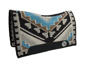 The Alltimate Show Pad – 28x32x5/8 – Element 100% Virgin Wool Base – Blanket top “Tonali 021” – SHORT size