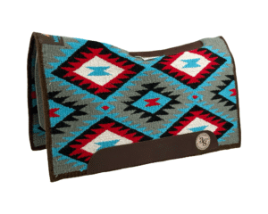 The Alltimate Show Pad – 28x32x5/8 – Element 100% Virgin Wool Base – Blanket top “Tonali 001” – SHORT size