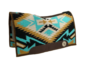 The Alltimate Show Pad – 28x32x5/8 – Element 100% Virgin Wool Base – Blanket top “Tonali 006” – SHORT size