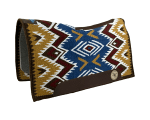 The Alltimate Show Pad – 28x32x5/8 – Element 100% Virgin Wool Base – Blanket top “Tonali 007” – SHORT size