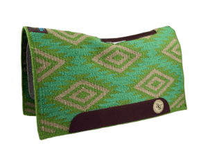 The Alltimate Show Pad – 28x32x5/8 – Element 100% Virgin Wool Base – Blanket top “Tonali 002” – SHORT size