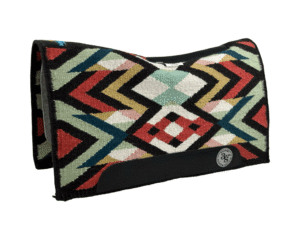 The Alltimate Show Pad – 28x32x5/8 – Element 100% Virgin Wool Base – Blanket top “Tonali 024” – SHORT size