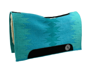 The Alltimate Show Pad – 28x32x5/8 – Element 100% Virgin Wool Base + Wool Fleece – Blanket top “Tonali 015” – SHORT size