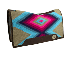 The Alltimate Show Pad – 28x32x5/8 – Element 100% Virgin Wool Base – Blanket top “Tonali 010” – SHORT size