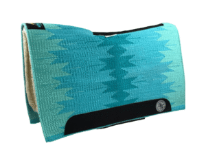 The Alltimate Show Pad – 32x36x5/8 – Element 100% Virgin Wool Base + Wool Fleece – Blanket top “Tonali 015” Roper/Cutter size