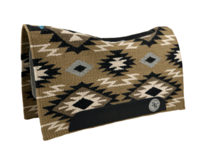 The Alltimate Show Pad – 28x32x5/8 – Element 100% Virgin Wool Base – Blanket top “Tonali 018” – SHORT size