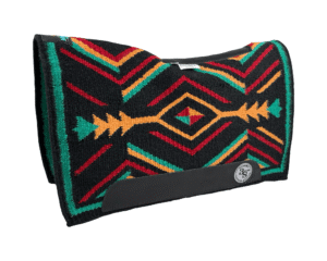 The Alltimate Show Pad – 28x32x5/8 – Element 100% Virgin Wool Base – Blanket top “Tonali 019” – SHORT size