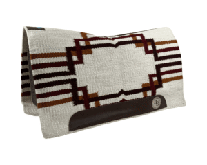 The Alltimate Show Pad – 30x34x5/8 – Element 100% Virgin Wool Base – Blanket top “Lines of the Land 008”