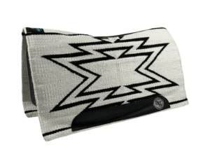 The Alltimate Show Pad – 30x34x5/8 – Element 100% Virgin Wool Base – Blanket top “Lines of the Land 007”