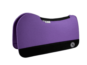 Evolution Pad – 30x30x3/4″ Element Wool – Pop~Tart Purple – Plain Jane – Black Wear Leather