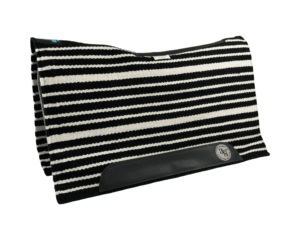 The Alltimate Show Pad – 30x34x5/8 – Element 100% Virgin Wool Base – Blanket top “Lines of the Land 030”