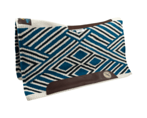 The Alltimate Show Pad – 30x34x5/8 – Element 100% Virgin Wool Base – Blanket top “Lines of the Land 028”